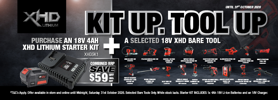 XHD Lithium Starter Kit 1-31 October 2026
